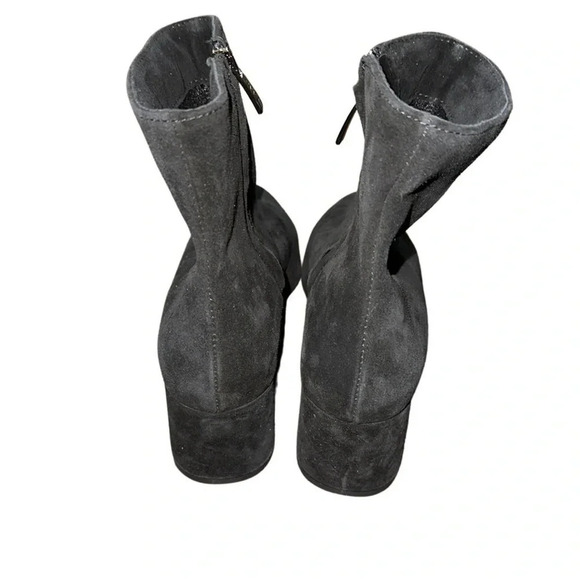 La Canadienne Black Darling Waterproof Suede Bootie Size 7.5 - Picture 9 of 14